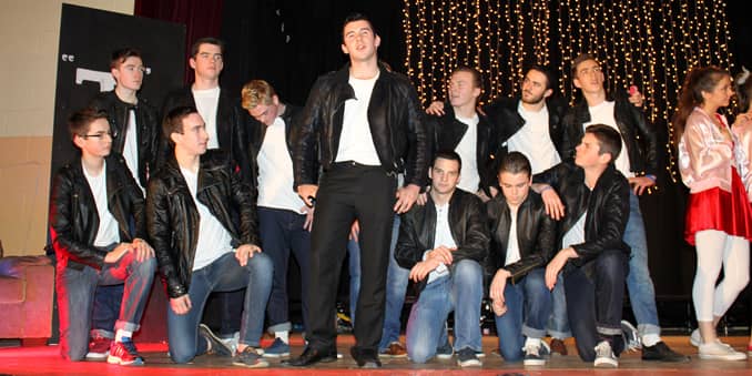 The boys of Grease