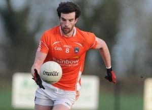 Armagh player Aaron Findon