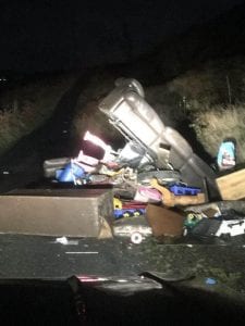 Dumping on the Ballynaleck Road in Camlough