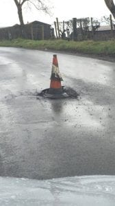 pothole cone