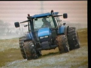 stolen tractor