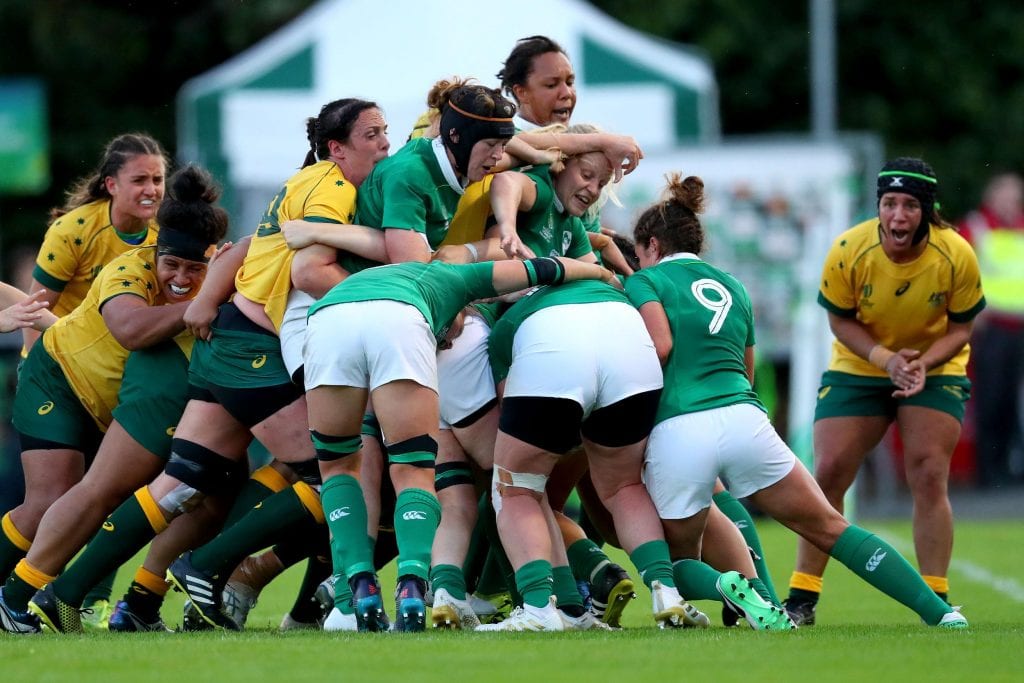 Women's Rugby World Cup Ireland v Australia