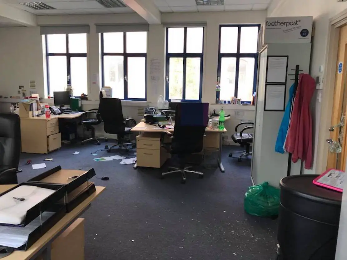 Thieves Smash Up Rainbow Project Offices Before Making Off