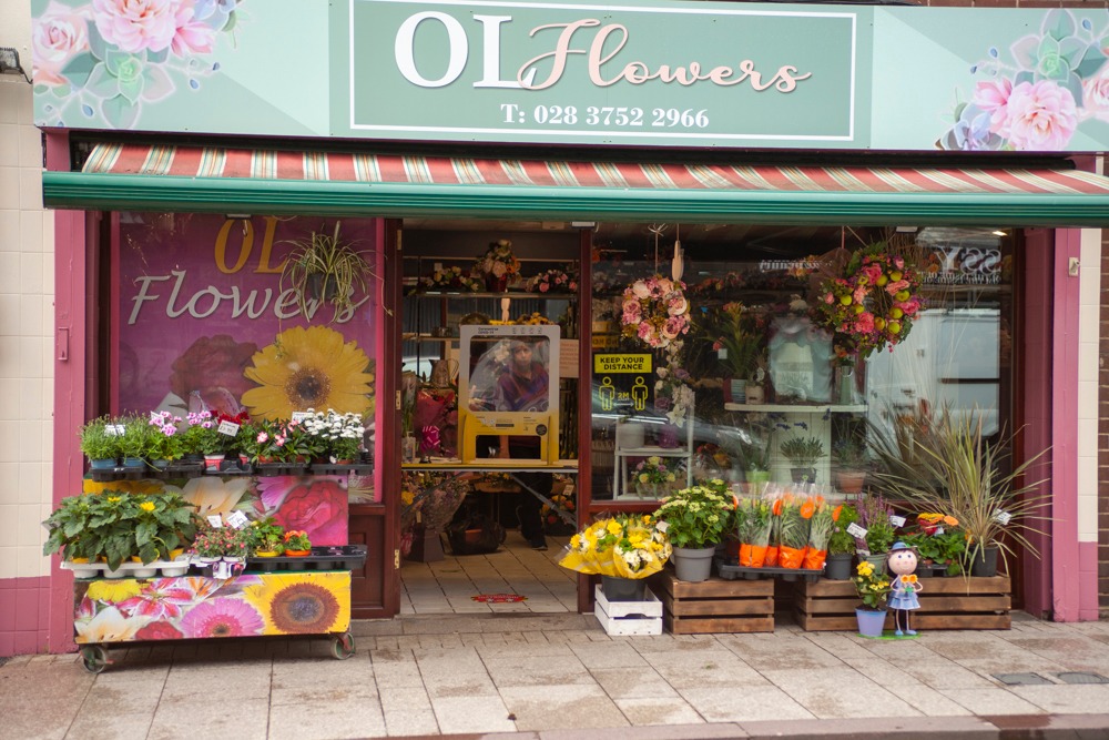 Armagh shops reopening OL flowers