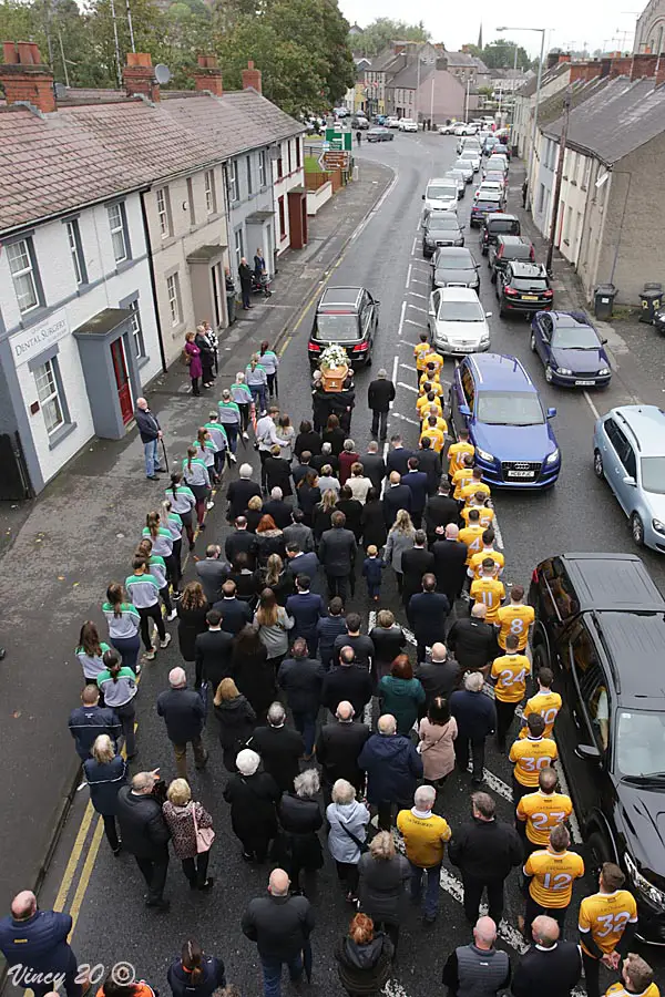 Gerard Devlin funeral