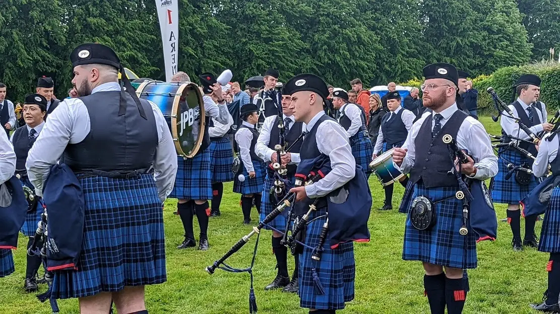 Highlights Lurgan Park plays host to UK Pipe Band Championships Armagh I