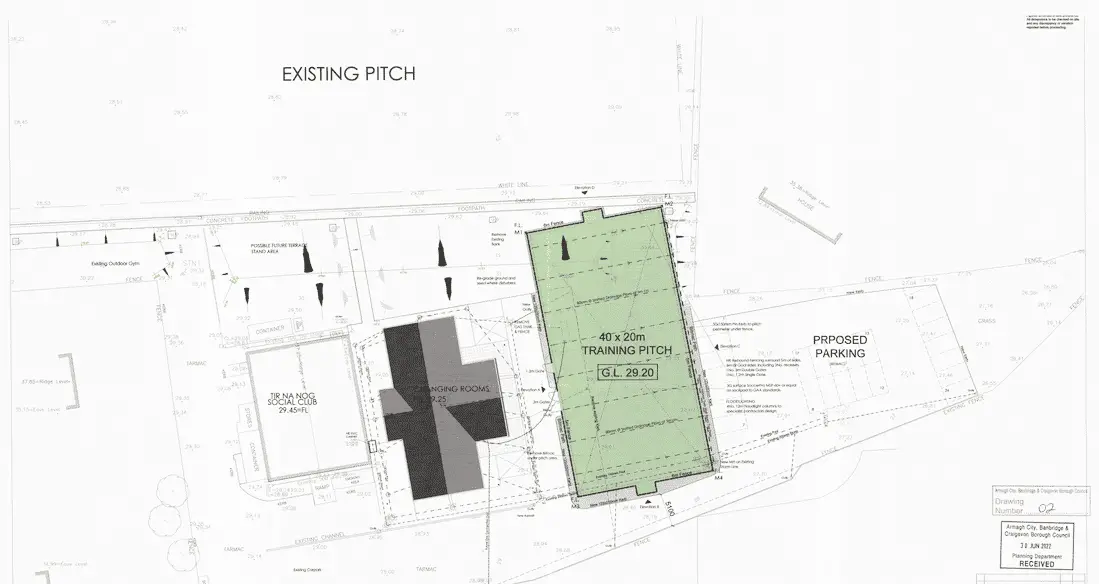 Tir na nOg Portadown plans