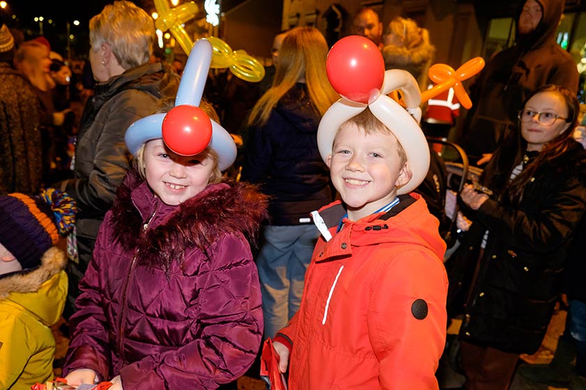 Markethill Christmas Lights Switch on 2022