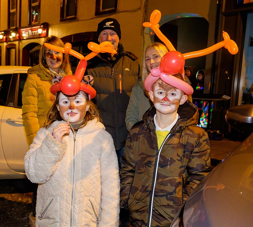 Markethill Christmas Lights Switch on 2022
