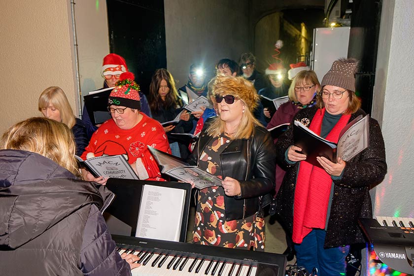 Markethill Christmas Lights Switch on 2022