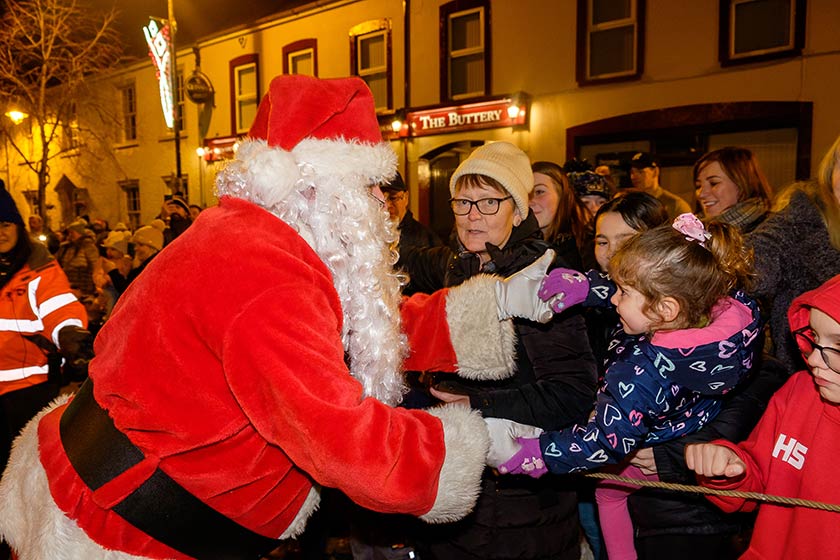 Markethill Christmas Lights Switch on 2022