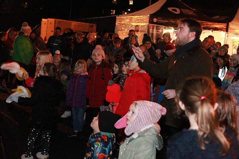 Richhill Christmas Lights Switch on 2022