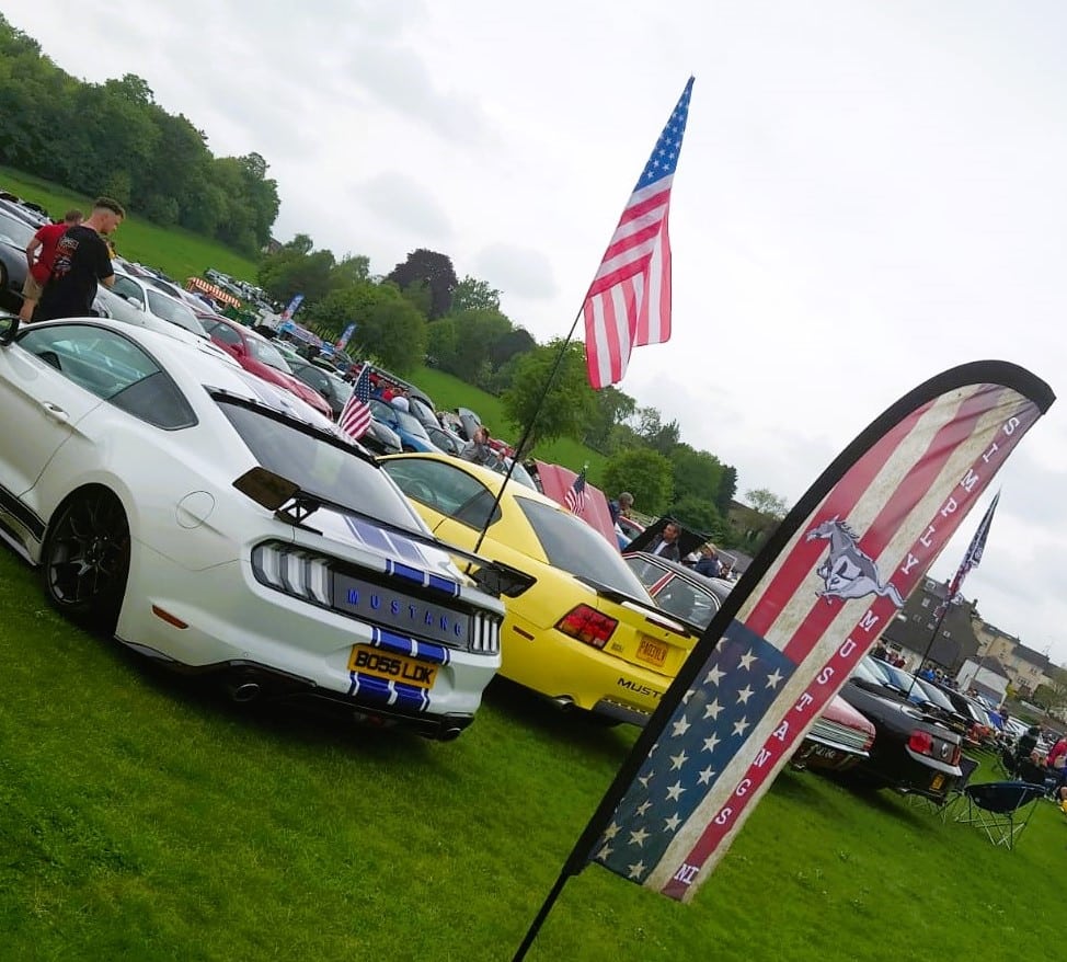 The American Mustang Club NI as ever with a fine show