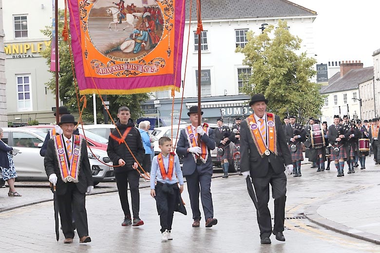 Twelfth parade in Armagh City 2023