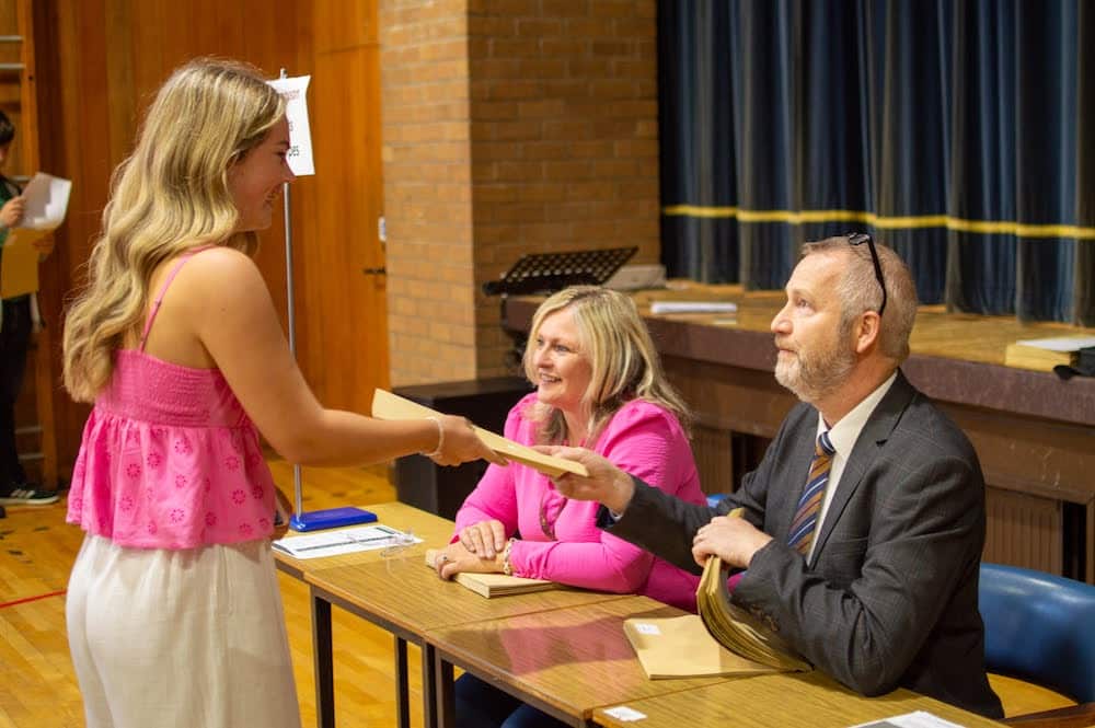 GCSE Results Day at Royal School Armagh