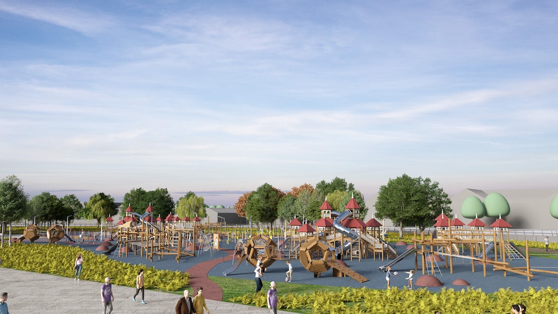 Newry City Park concept designs