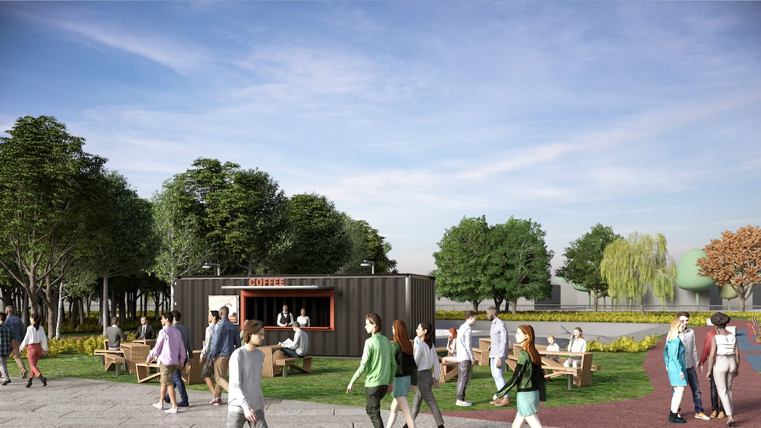 Newry City Park concept designs