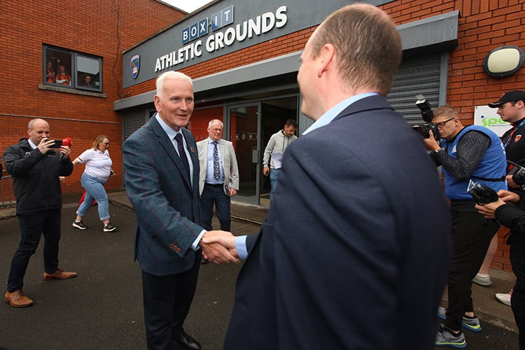 Gordon Lyons in Armagh
