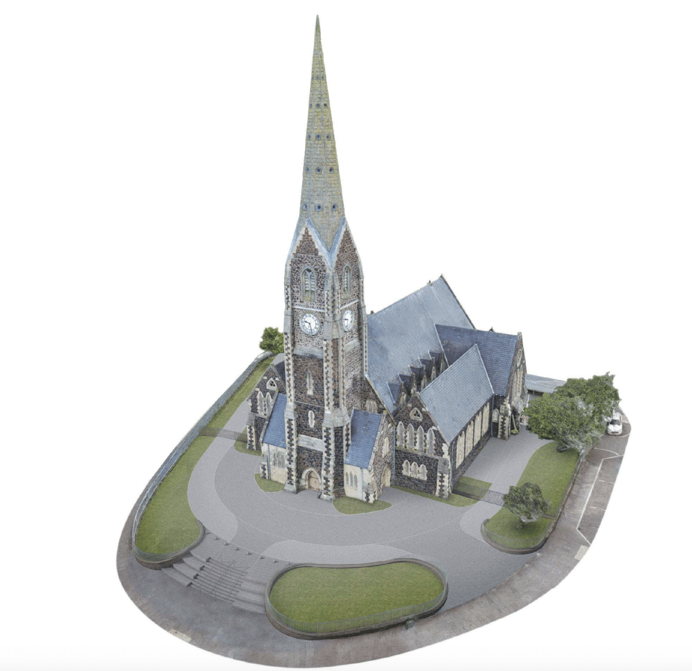 ``the proposals for Shankill Church