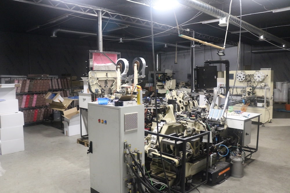 Illegal tobacco factory