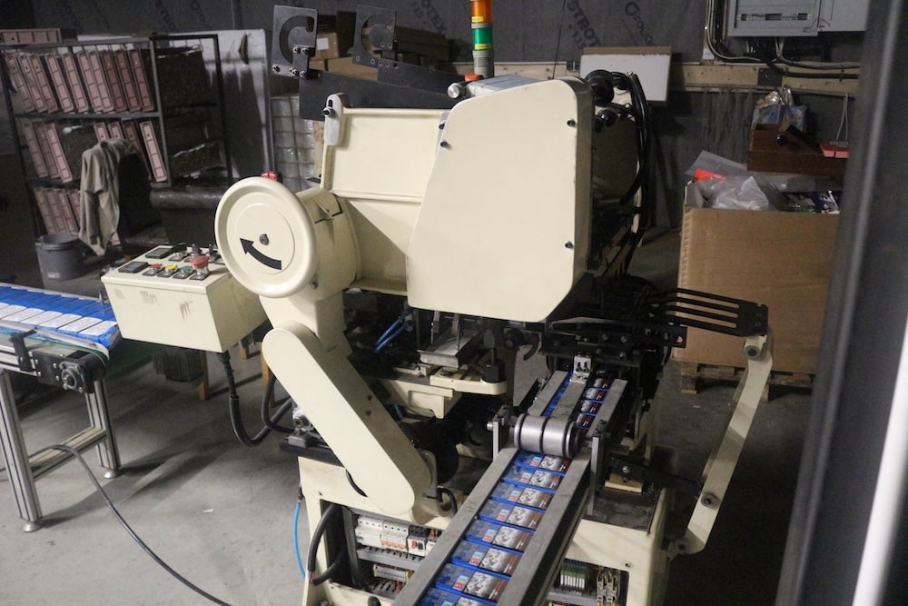 Illegal tobacco factory
