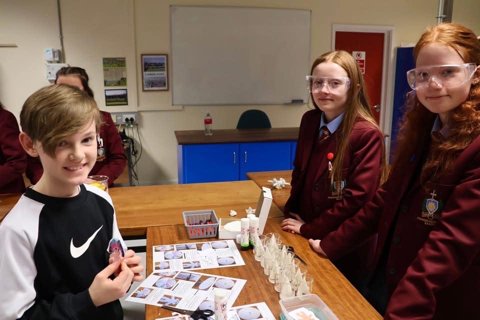 Celebrating success at St Patrick's High School in Keady