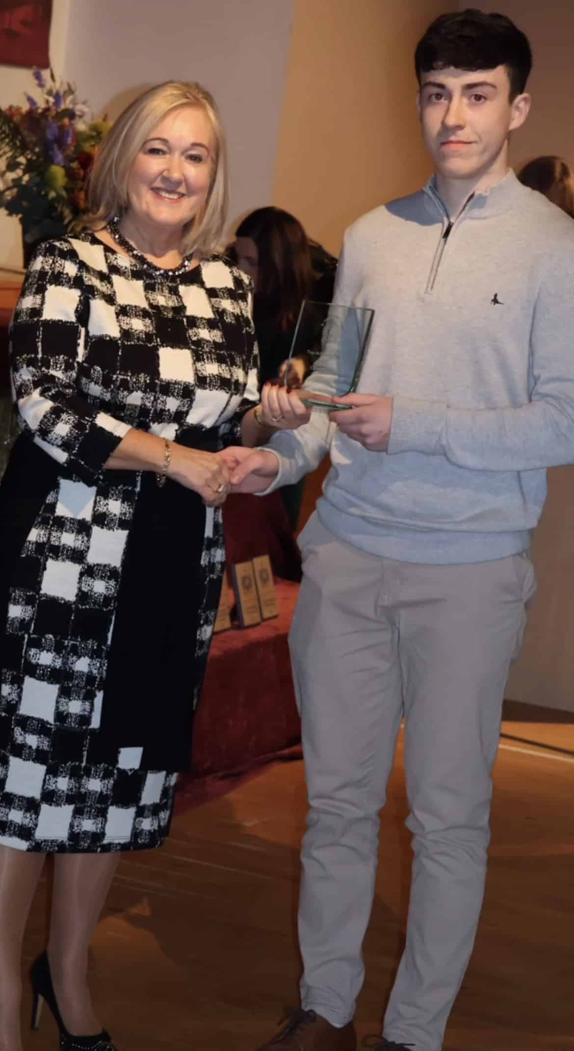 Celebrating success at St Patrick's High School in Keady