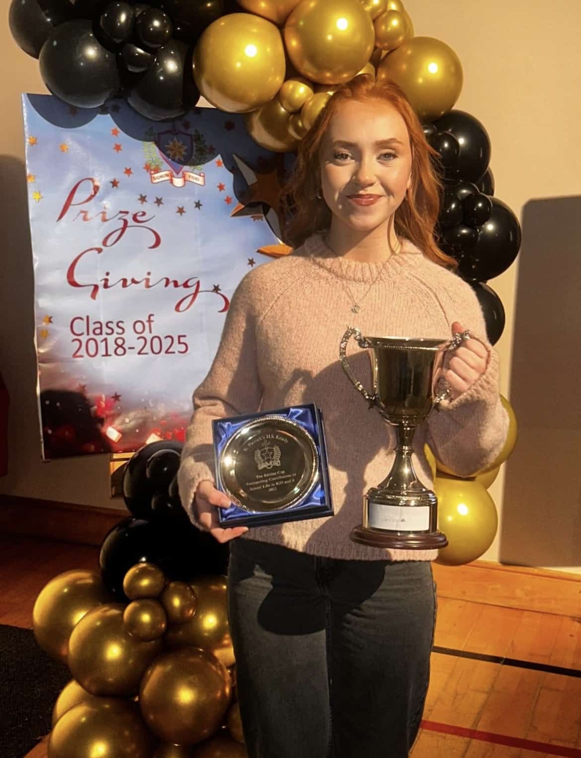 Celebrating success at St Patrick's High School in Keady