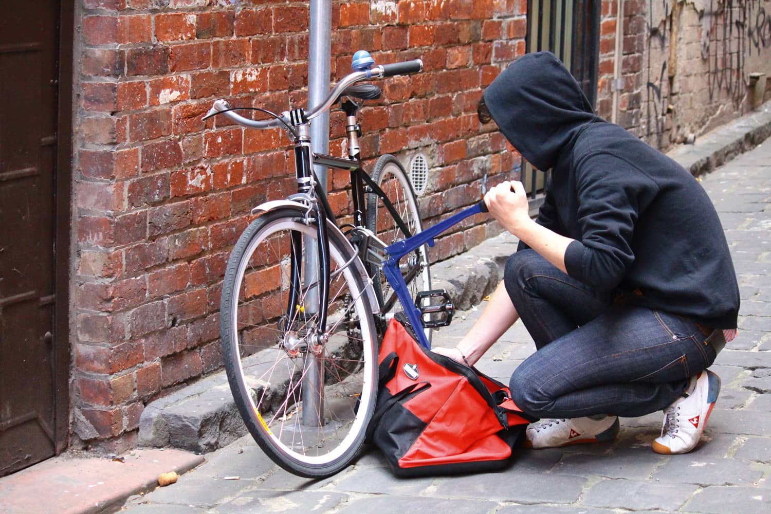 bicycle theft deterrent