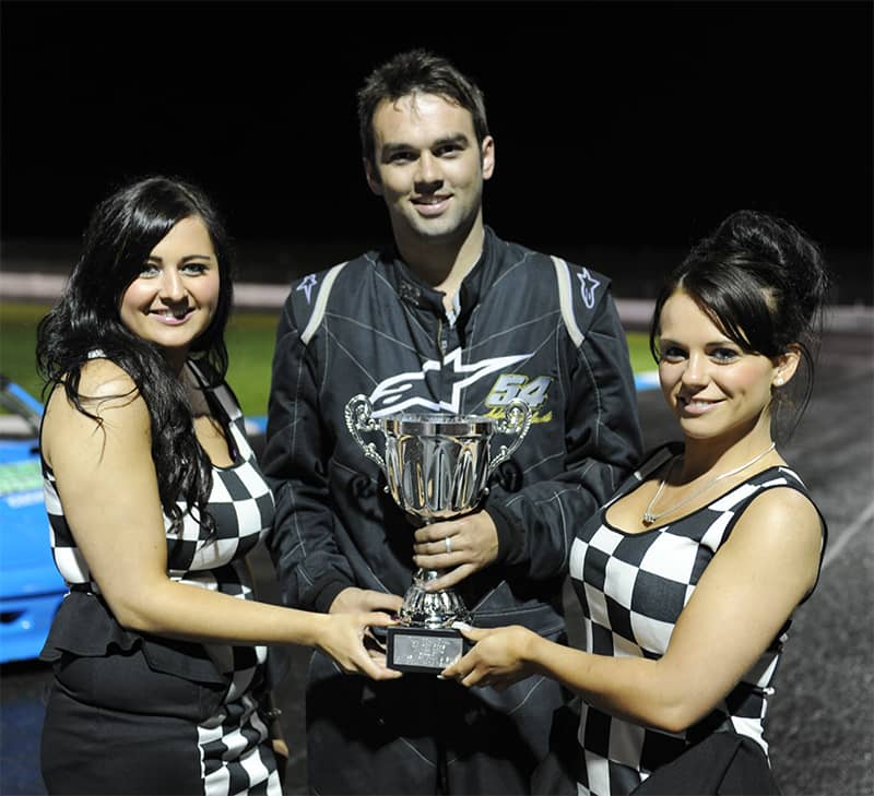 Birches based Adam Hylands was victorious in the 2.0 Hot Rods final at Tullyroan Oval.