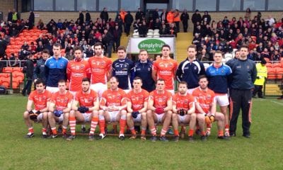 Armagh team vs Tyrone in Dr McKenna Cup, January 2015