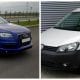 An Audi Q7 and white Volkswagen Caddy van were stolen