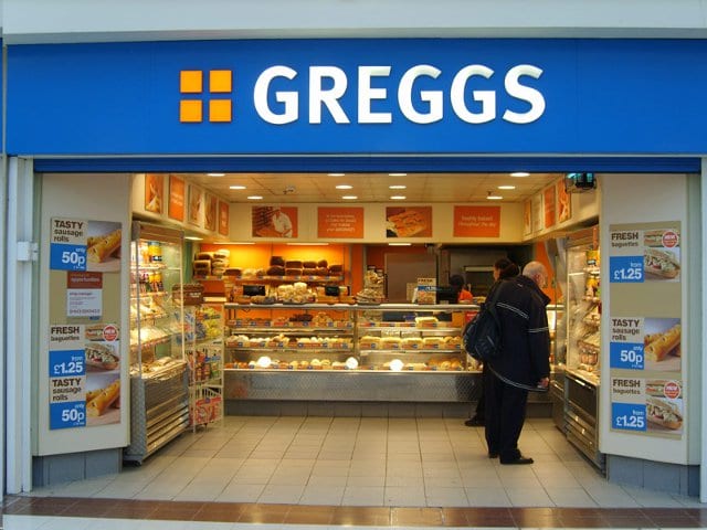 Greggs bakery