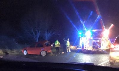 Moy Road crash. Pic: Co. Armagh Roadwatch