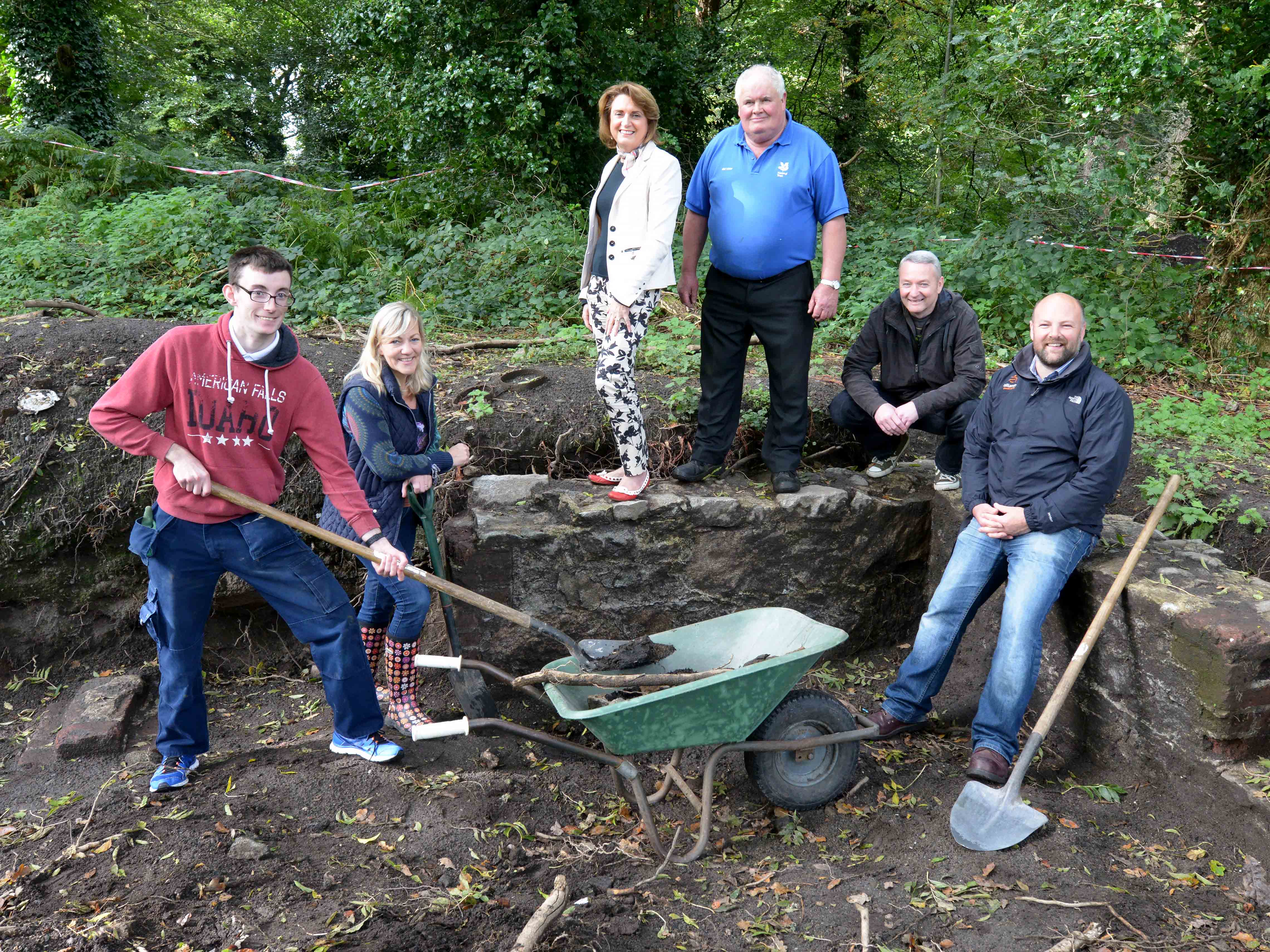 Colm Murphy Volunteer , Tina Maguire, Day opportunity Support Worker , Roberta Brownlee, Southern Trust Chair, Barney O’ Hare National Trust , Sean Smyth Day, Opportunity Support Worker , Alyn Jones Alliance Youth