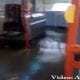 Bus flooded