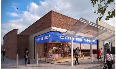 Architect's impression of how the former Burger King site in Armagh will look