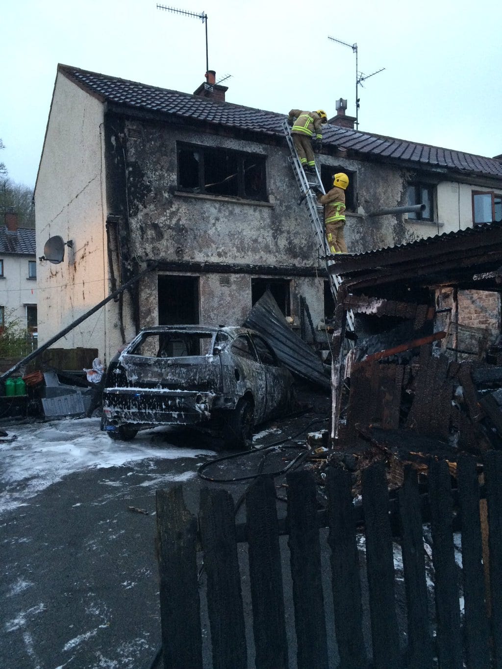 Arson attack at Richhill home