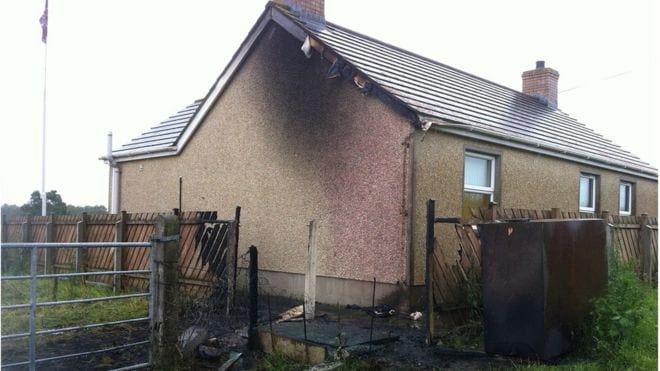 Orange Hall damaged in Craigavon