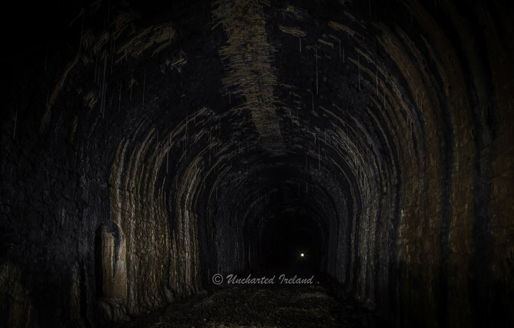 Look inside the Lissummon railway tunnel abandoned half a century ago