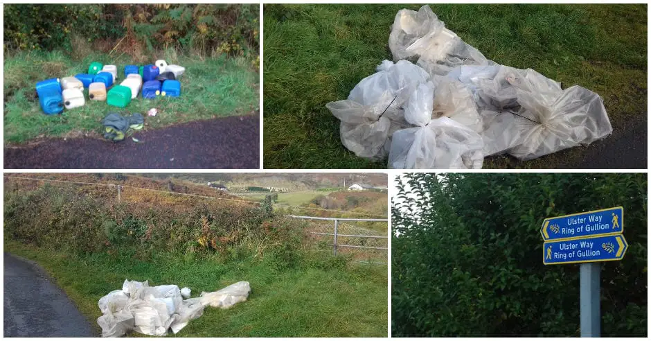 Ring of Gullion dumping, South Armagh