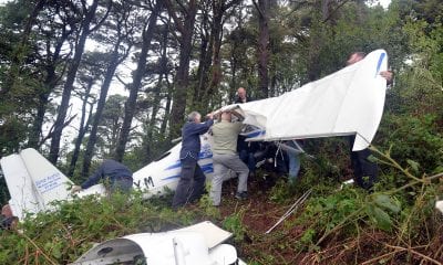 Plane crash in Castlewellan