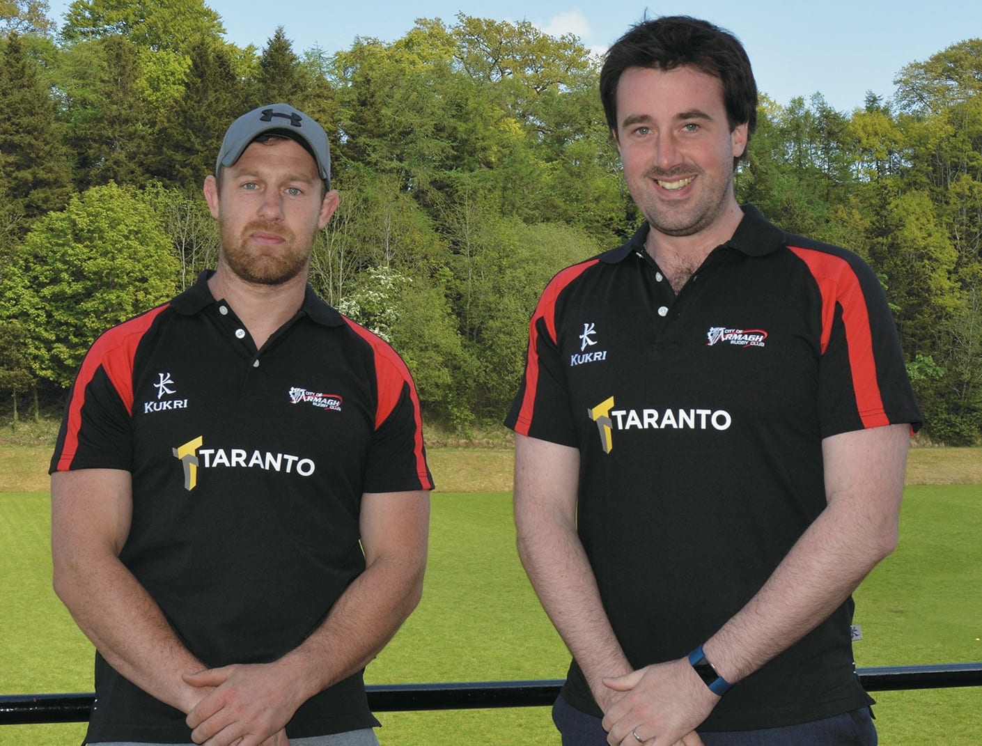 City of Armagh Coaches Willie Faloon & Chris Parker