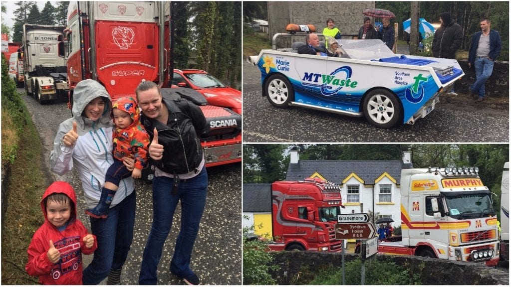 Praise for Skip Car Tour team on amazing charity drive weekend – Armagh I