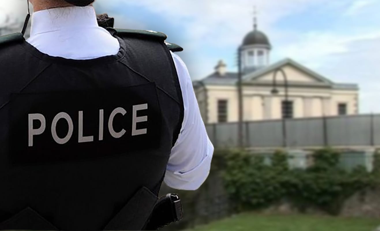 Newry courthouse police