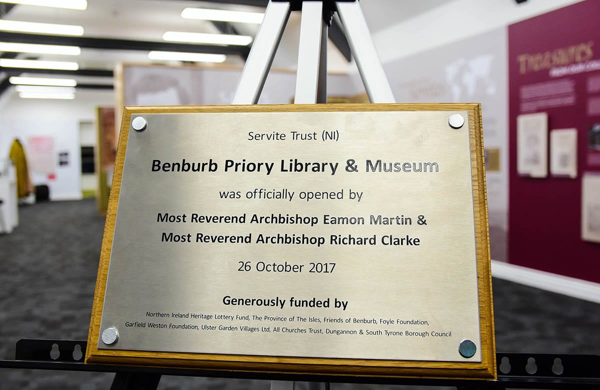 In Pictures: Official opening of Benburb Priory Library and Museum ...