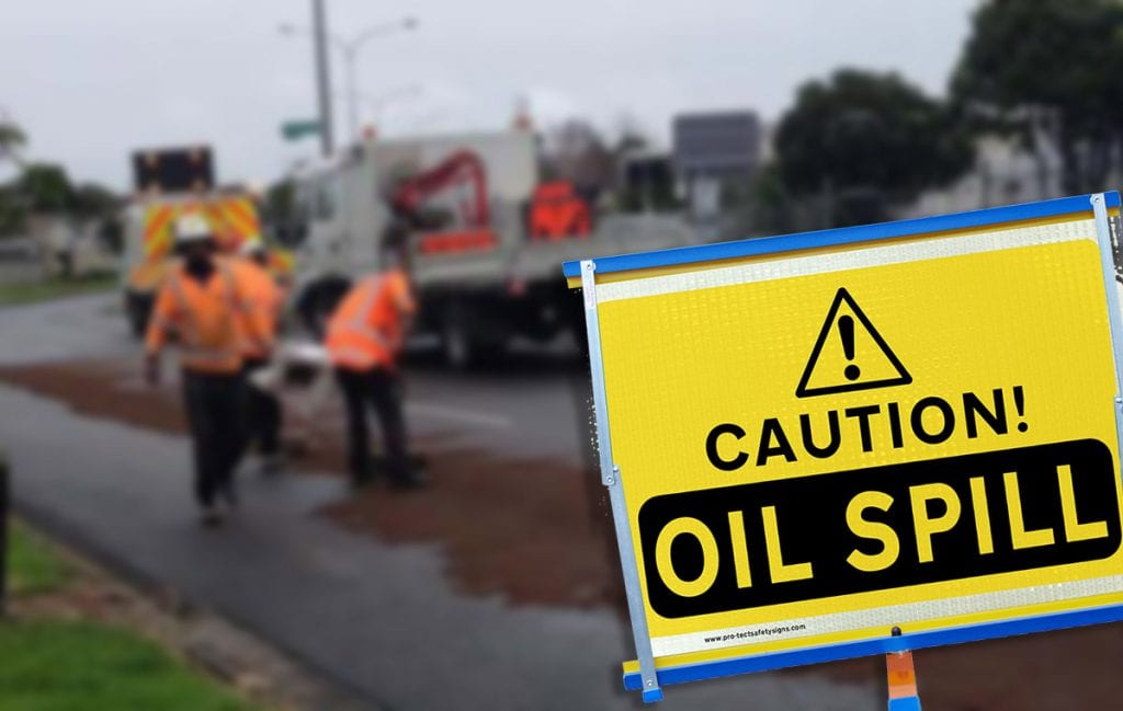 Cleanup operation underway after oil spillage on M12 Portadown Armagh I