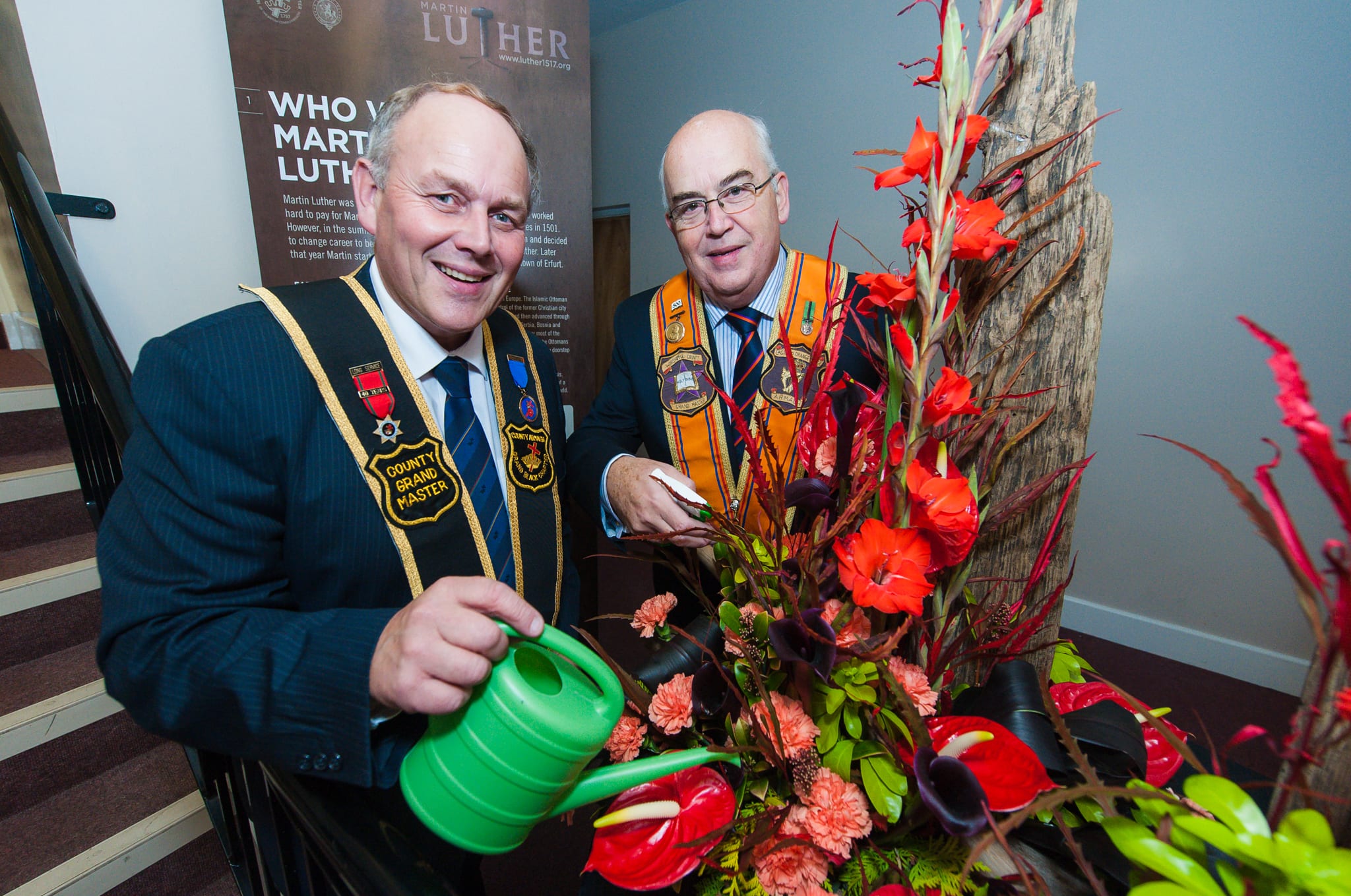 Orange and Black host join flower festival in Armagh to mark 500th  anniversary of Reformation – Armagh I