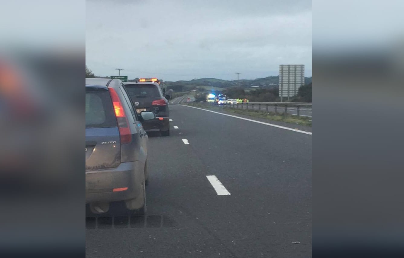 Traffic at standstill following A1 RTC road closed in both