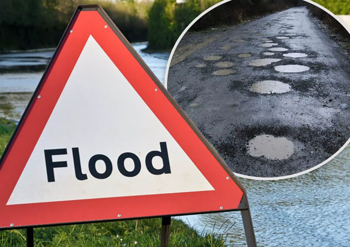 Flood potholes